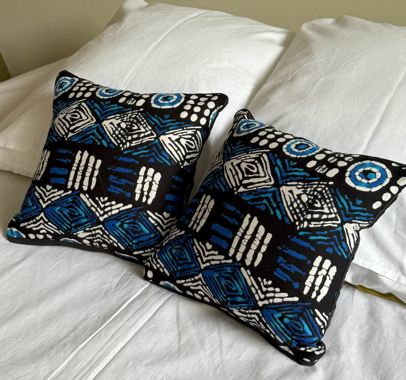 Coussins Indigo Outremer