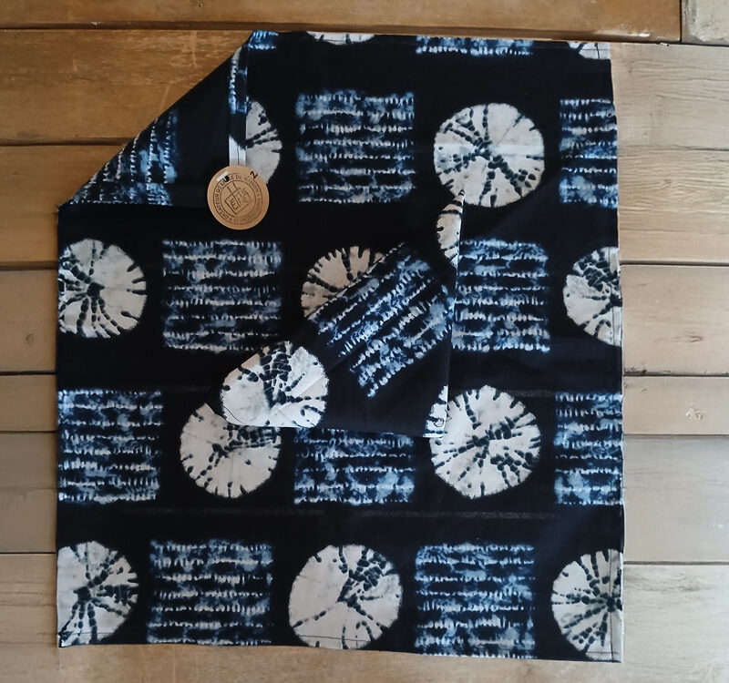 Serviettes Indigo Pissenlit