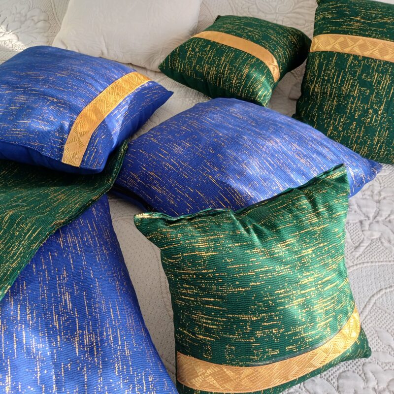 Coussins Kente Gold Collection